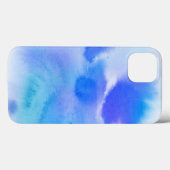 Abstrakte Aquarellfarben, handgemalt. Case-Mate iPhone Hülle (Rückseite (Horizontal))