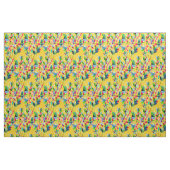 Abstrakte Aquarellfarben mit Blumen Stoff (Fat Quarter (45,7 x 55,9 cm))