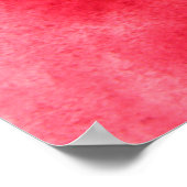 Abstrakte Aquarellfarben-Regenbogenfarben Hintergr Poster (Ecke)