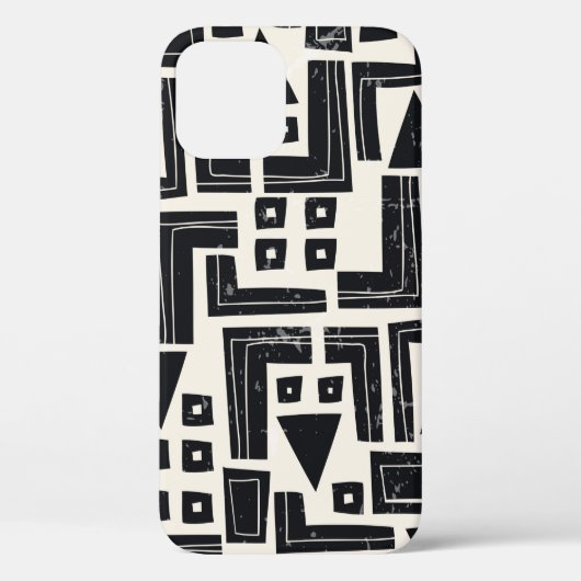 Abstrakte Aquarellformen Case-Mate iPhone Hülle (Rückseite)