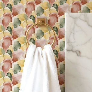 Abstrakte Aquarellformen Tapete