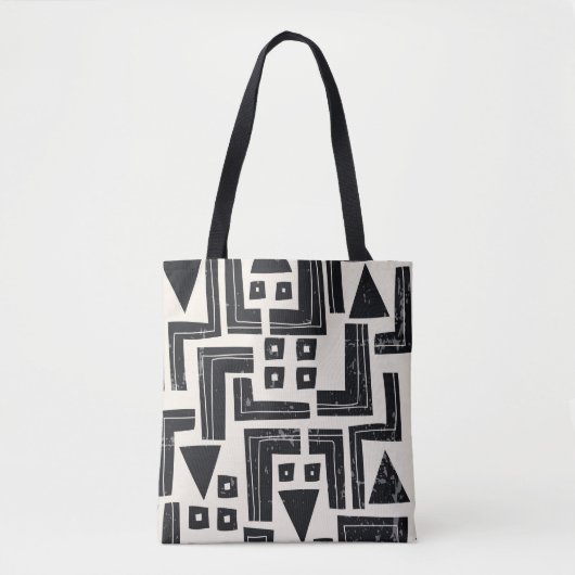 Abstrakte Aquarellformen Tasche (Vorderseite)