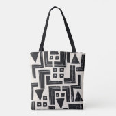 Abstrakte Aquarellformen Tasche (Rückseite)