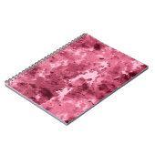 Abstrakte Aquarellgrunge: Tarnung. Notizblock (Linke Seite)
