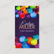 Abstrakte Aquarellkreise