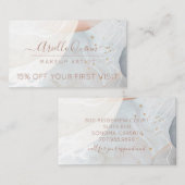 Abstrakte Aquarellkunst Rabattkarte