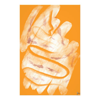 ABSTRAKTE Aquarellmalerei Fotodruck