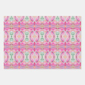 Abstrakte Aquarellmalerei Geschenkpapier Set (Vorderseite 2)