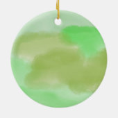 abstrakte Aquarellmalerei Keramik Ornament (Hinten)