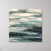 Abstrakte Aquarellmalerei Leinwanddruck (Vorderseite)