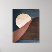 Abstrakte Aquarellmalerei Leinwanddruck (Vorderseite)