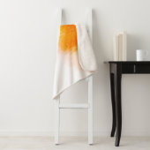 Abstrakte Aquarellmalerei mit luxuriöser Flüssigke Sherpadecke (Beispiel)