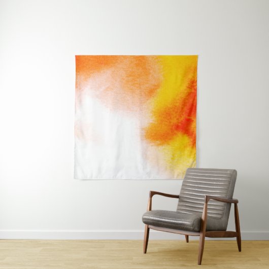 Abstrakte Aquarellmalerei mit luxuriöser Flüssigke Wandteppich (Beispiel)