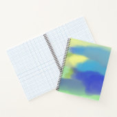 abstrakte Aquarellmalerei Notizblock (Innenseite)
