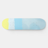 abstrakte Aquarellmalerei Skateboard (Horizontal)