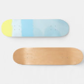 abstrakte Aquarellmalerei Skateboard (Horizontal)