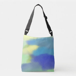 abstrakte Aquarellmalerei Tragetaschen Mit Langen Trägern
