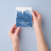 Abstrakte Aquarellpinsel Flyer (Gruppe)