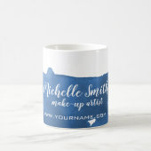 Abstrakte Aquarellpinsel Kaffeetasse (Mittel)