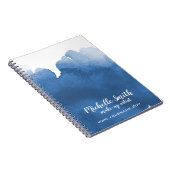 Abstrakte Aquarellpinsel Notizblock (Rechte Seite)