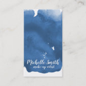 Abstrakte Aquarellpinsel Visitenkarte (Vorderseite)