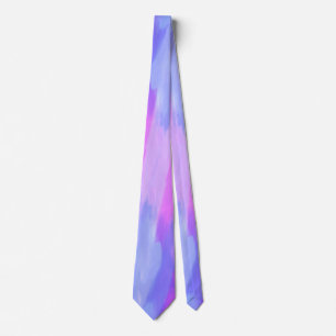 Abstrakte Aquarelltextur in Pastellfarben Krawatte