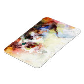 Abstrakte Aquarelltextur mit Farbe Magnet (Linke Seite)