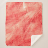 abstrakte Aquarelltextur  Sherpadecke (Vorderseite)