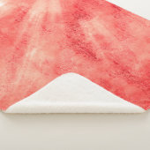 abstrakte Aquarelltextur  Sherpadecke (3/4)