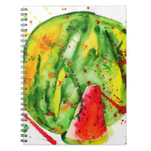 Abstrakte Aquarellwassermelone