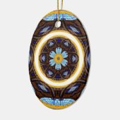 Abstrakte Architektur Keramik Ornament (Links)