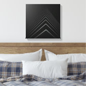 Abstrakte Architektur Leinwanddruck (Insitu (Schlafzimmer))