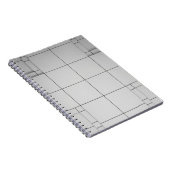 Abstrakte Architektur Notizblock (Rechte Seite)