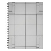 Abstrakte Architektur Notizblock (Vorderseite)