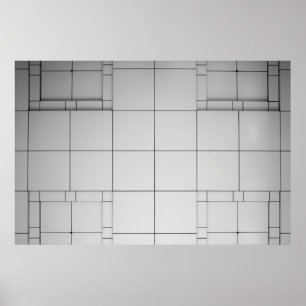 Abstrakte Architektur Poster