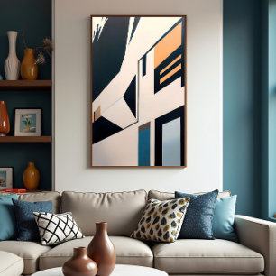 Abstrakte Architektur Poster
