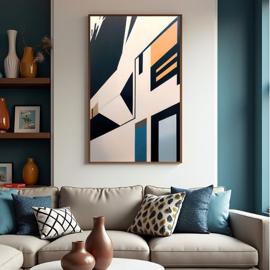 Abstrakte Architektur Poster