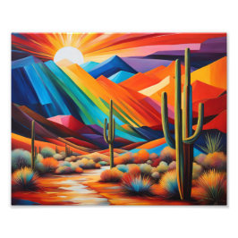 Abstrakte Arizona Fotodruck