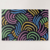 abstrakte Arkaden Puzzle (Horizontal)