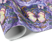 Abstrakte Art. 115 & Butterfly Option Wrapping Pap Geschenkpapier (Rolleneckpunkt)