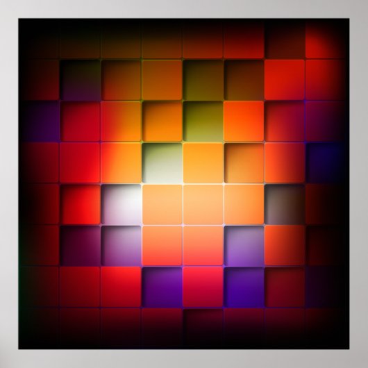 Abstrakte Art. 17 Poster (Vorne)