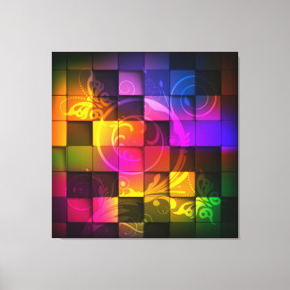 Abstrakte Art 20 überzogene Canvas Leinwanddruck