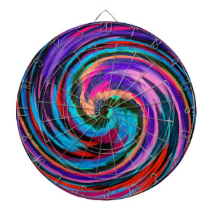 Abstrakte Art #21 Dartscheibe