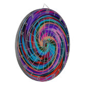 Abstrakte Art #21 Dartscheibe (Vorderseite Links)