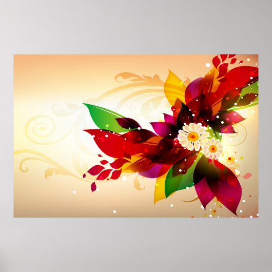 Abstrakte Art. 25 Poster (Vorne)