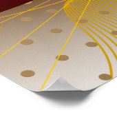 Abstrakte Art. 33 Poster (Ecke)