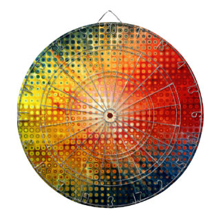 Abstrakte Art. 61 Dart-Karten Dartscheibe