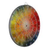 Abstrakte Art. 61 Dart-Karten Dartscheibe (Vorderseite Links)