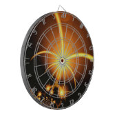 Abstrakte Art 70 Dart-Karten Dartscheibe (Vorderseite Links)