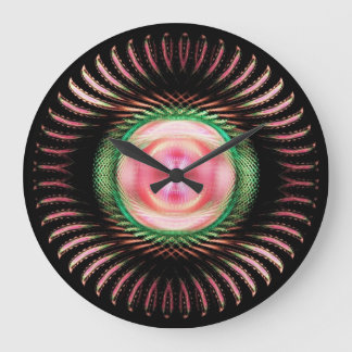Abstrakte Art. 74 Wanduhren und Zahlenoptionen